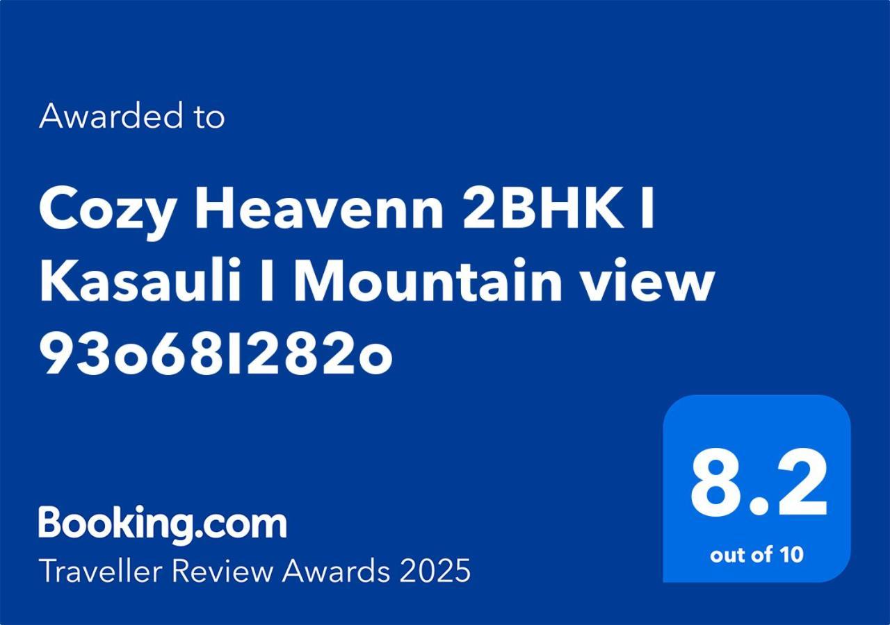 Cozy Heavenn 2Bhk I Kasauli I Mountain View 93O68I282O Exterior foto
